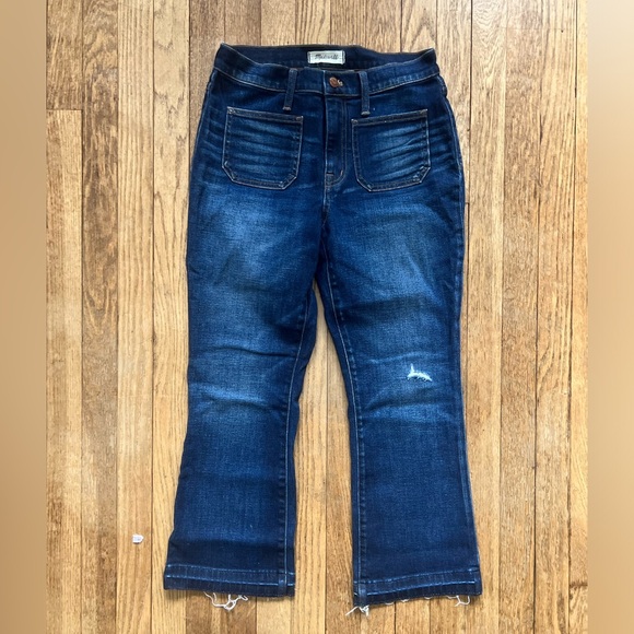 Madewell Cali Demi Boot Jeans Size 28 - Picture 1 of 6